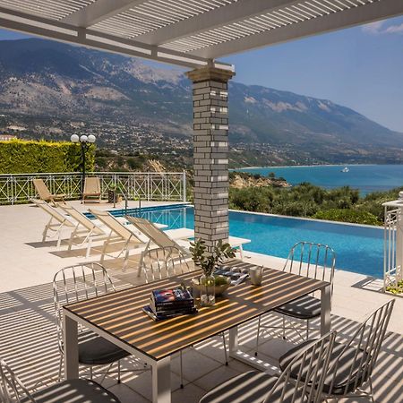 Sea View Villa Kefaloniaprivatevillas Karavados ภายนอก รูปภาพ