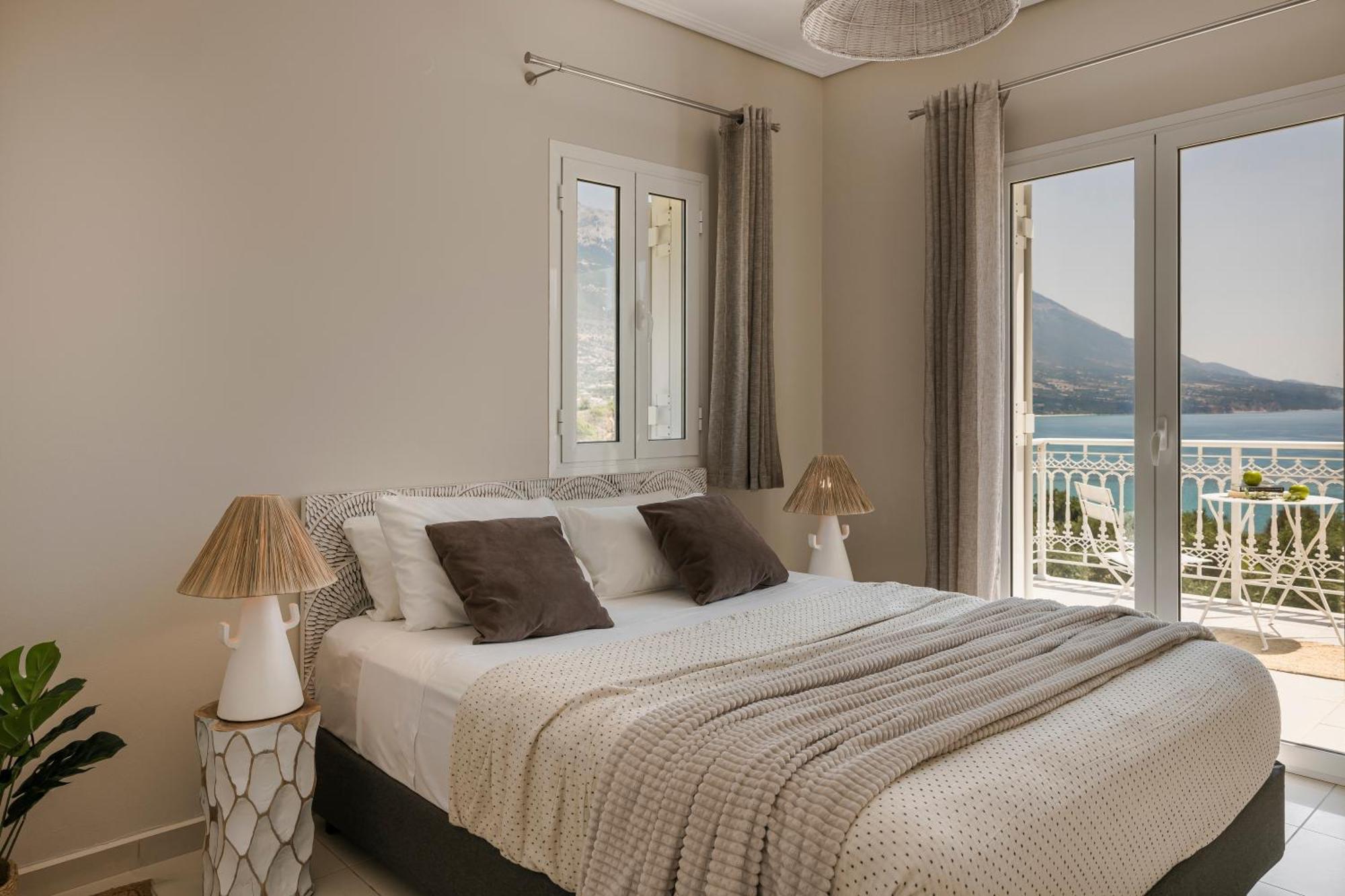 Sea View Villa Kefaloniaprivatevillas Karavados ภายนอก รูปภาพ