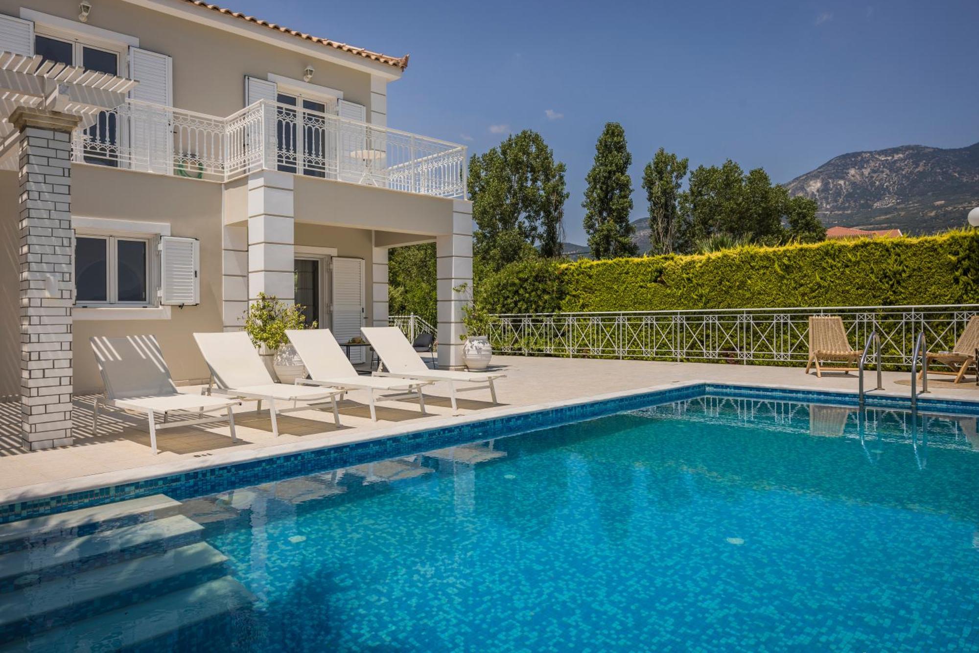 Sea View Villa Kefaloniaprivatevillas Karavados ภายนอก รูปภาพ