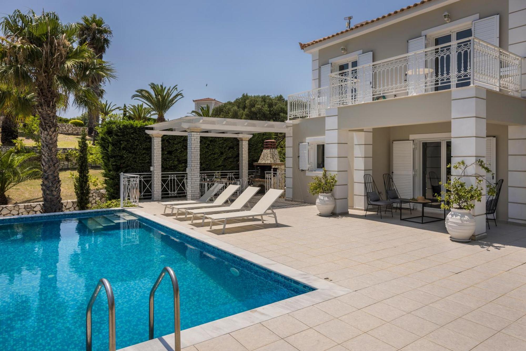 Sea View Villa Kefaloniaprivatevillas Karavados ภายนอก รูปภาพ