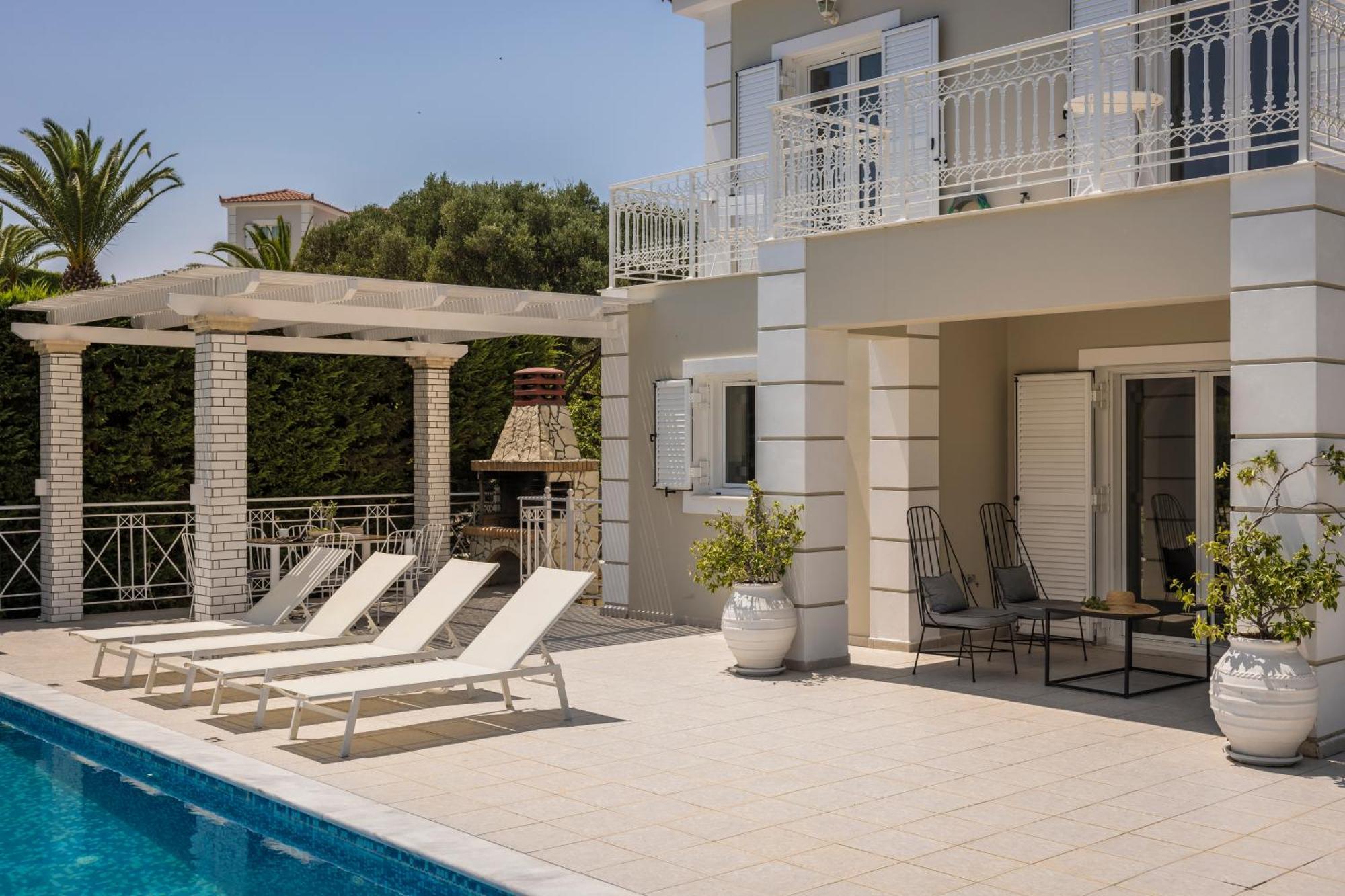 Sea View Villa Kefaloniaprivatevillas Karavados ภายนอก รูปภาพ
