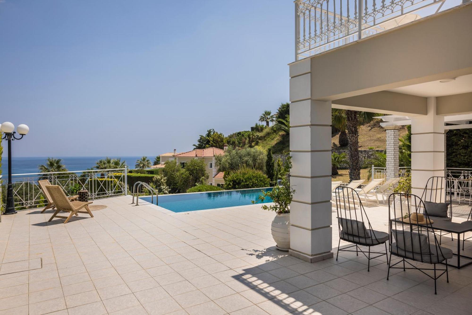 Sea View Villa Kefaloniaprivatevillas Karavados ภายนอก รูปภาพ