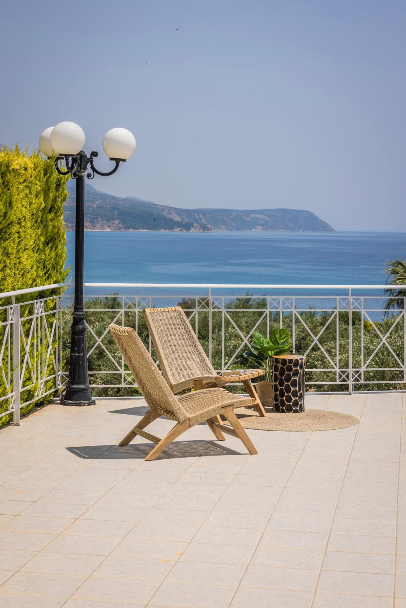 Sea View Villa Kefaloniaprivatevillas Karavados ภายนอก รูปภาพ