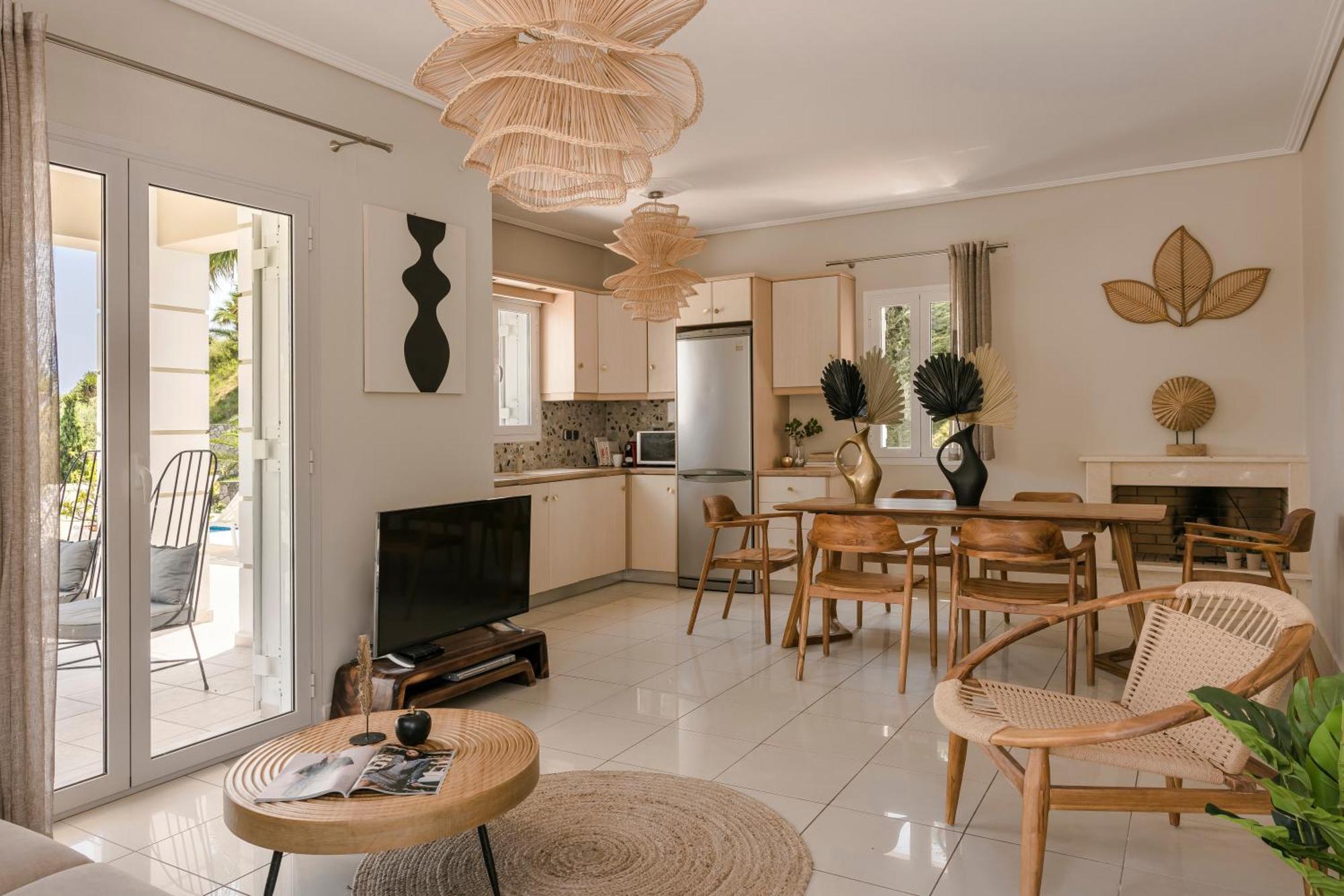 Sea View Villa Kefaloniaprivatevillas Karavados ภายนอก รูปภาพ